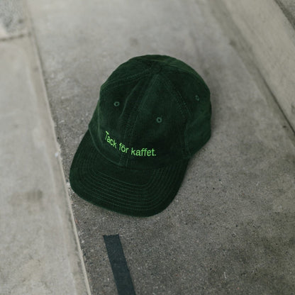 rRebel Cord Cap Green - rRebel Coffee Works NO