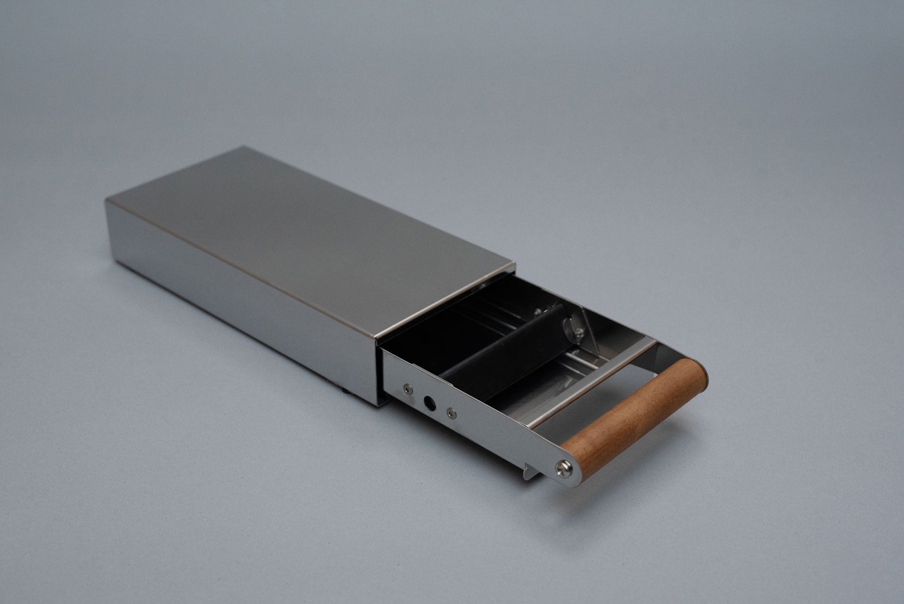 rRebel Knockbox Drawer for Pico, Stainless Steel Walnut - rRebel Norge