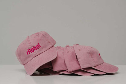rRebel Vintage Cap Dusky Pink - rRebel Norge
