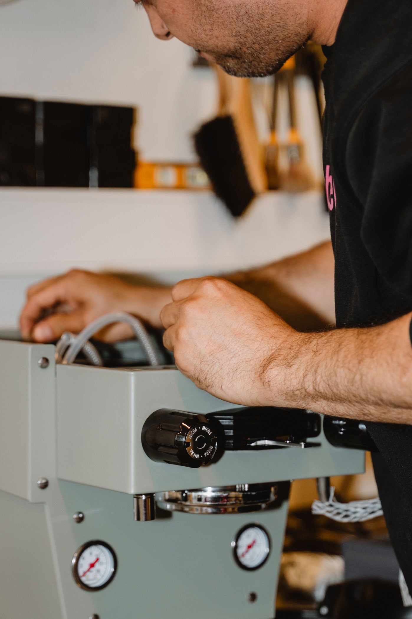 Linea Micra på verksted